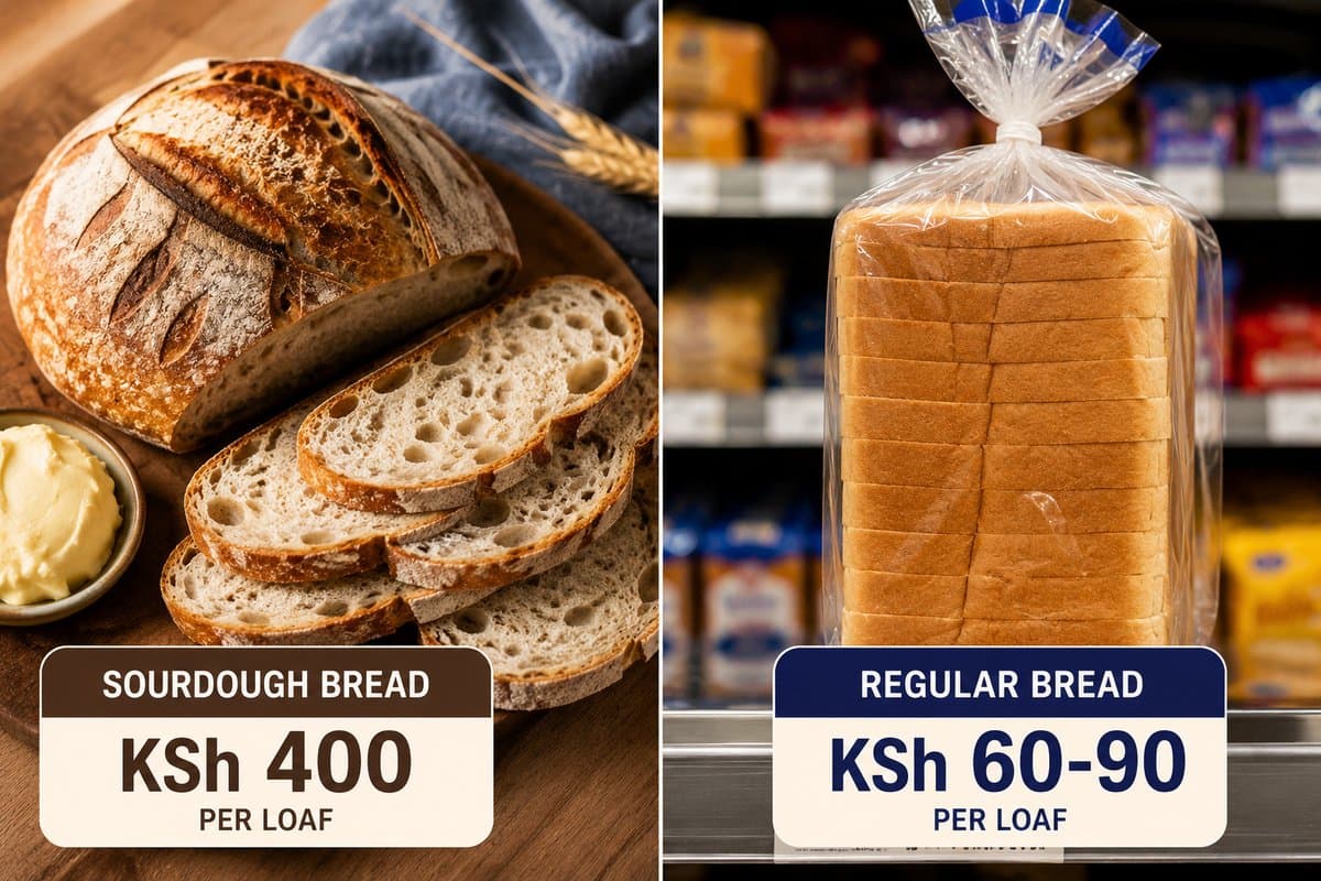 BBROOD Kenya sells pure sourdough loaf for KSh 400 a slice