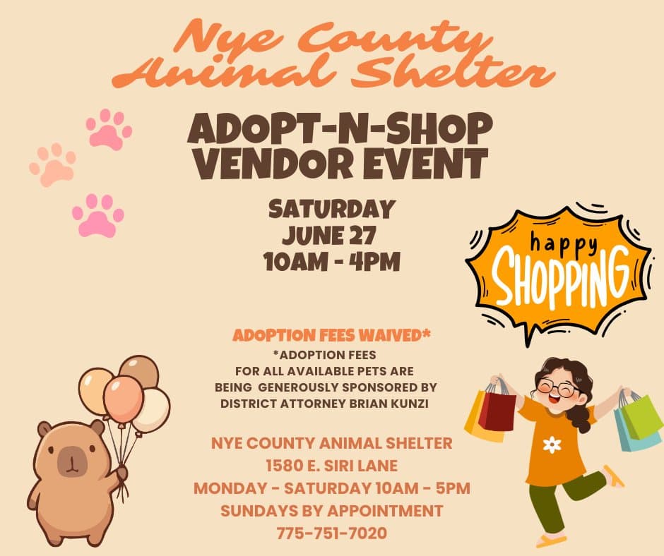 Pahrump shelter event offers waived adoption fees, local vendors join in