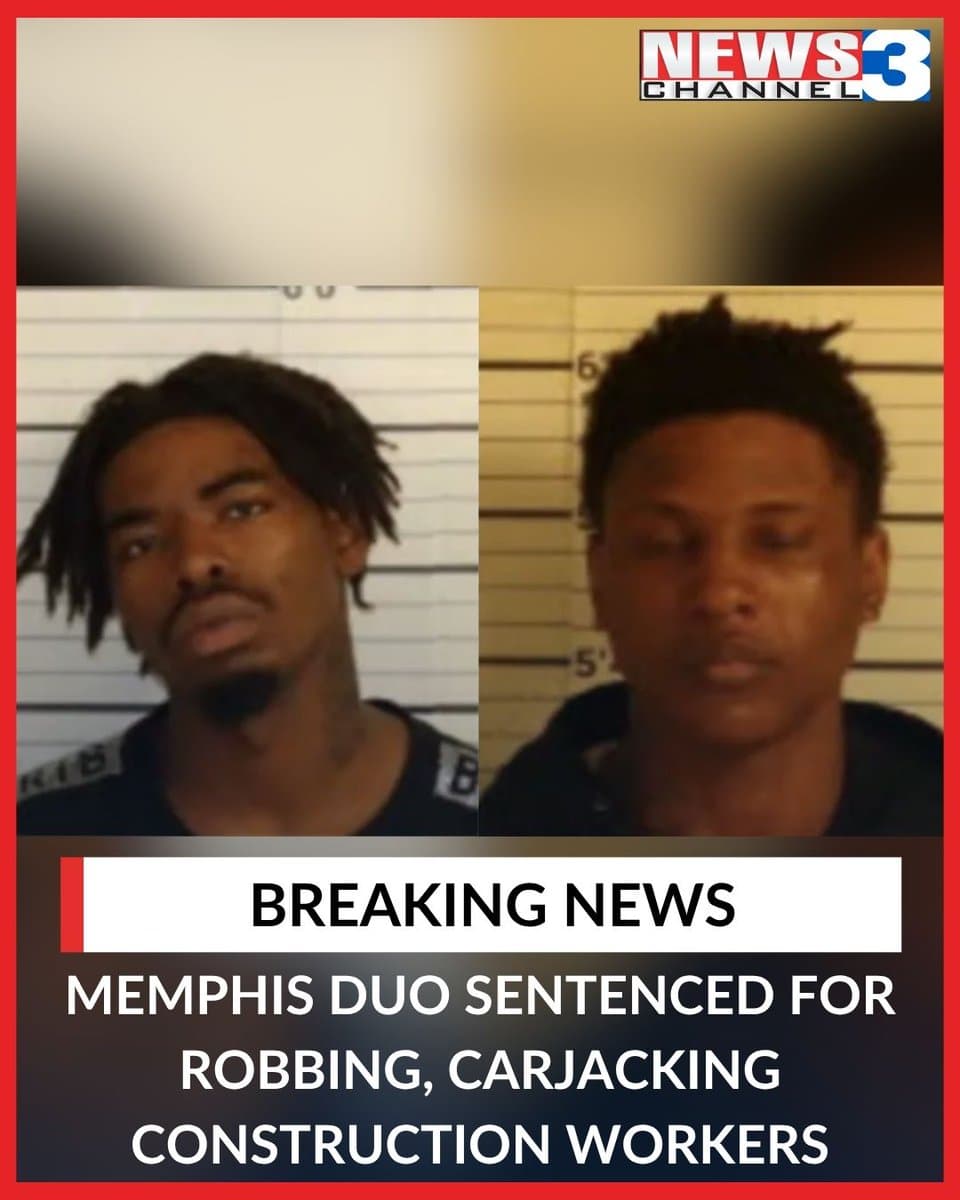 Oxford man gets 13 years for Memphis carjacking robbery