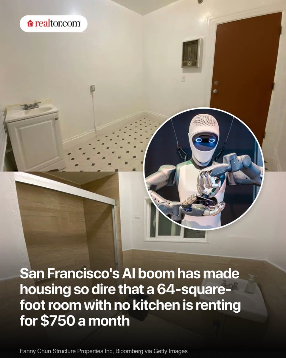 North Beach room with shared bathroom lists for $750 a month