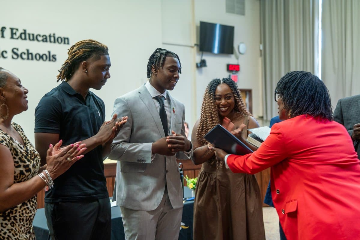 Sydney Mosley sworn in as Prince George’s schools student board member