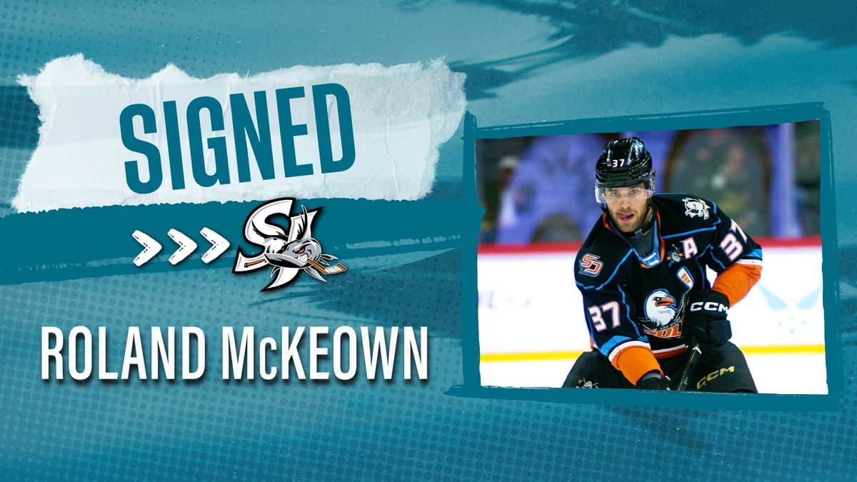 Barracuda sign veteran defenseman Roland McKeown to two-year AHL deal