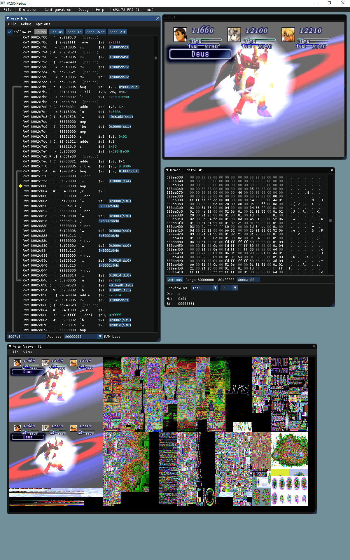 PCSX-Redux update adds deeper CD-ROM tools for PS1 debugging