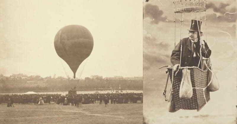 Félix Nadar's 1863 Balloon Crash Nearly Ended Aerial Photography Forever