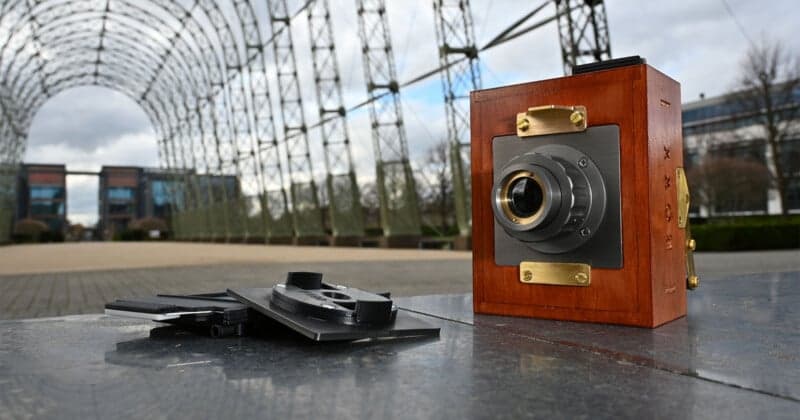 Alfie Boxx reimagines film photography, developing prints inside the camera