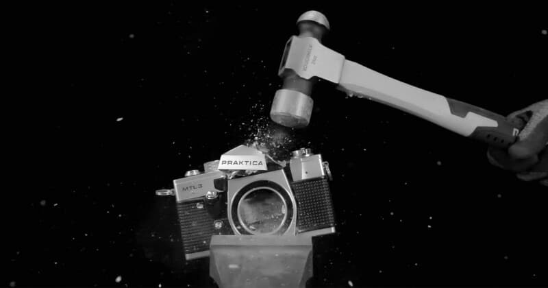 Belfast Photo Festival lets visitors smash cameras in rage rooms