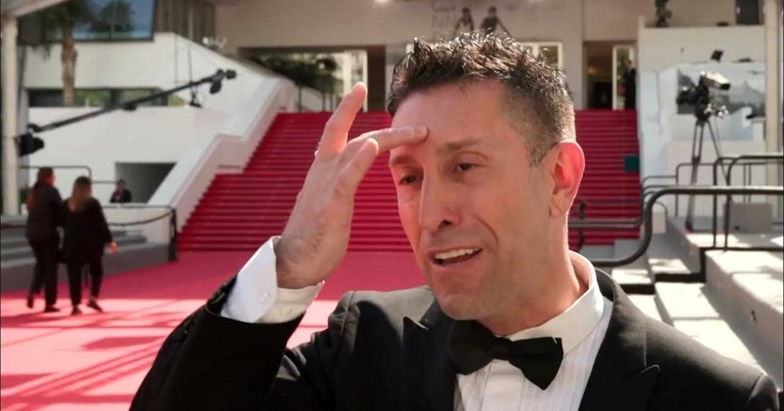 At Cannes, photographer Matthew Baron uses eye contact to nail celebrity shots