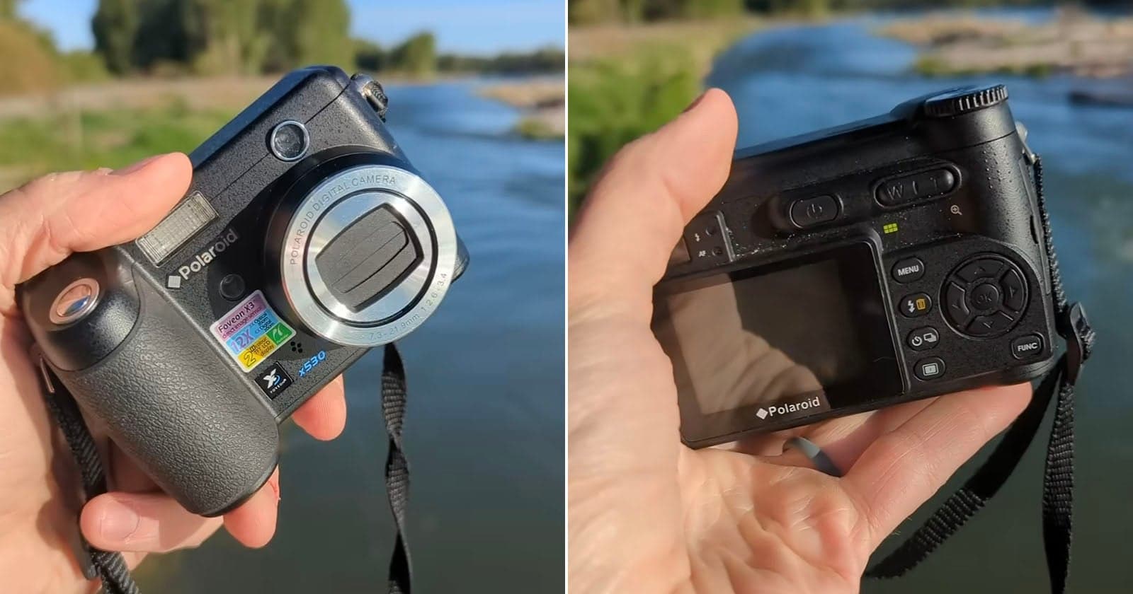 Polaroid x530, the rare compact camera with a Foveon sensor