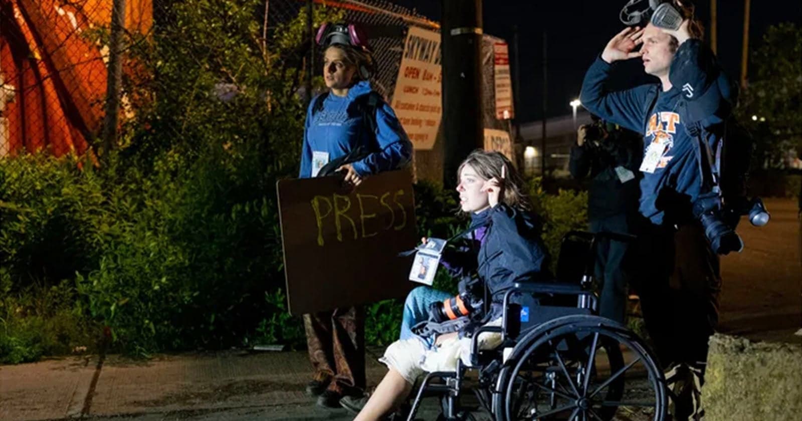 Associated Press photojournalist's gear stolen after Newark protest clash