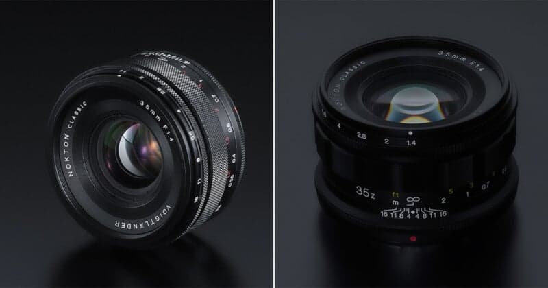 Cosina expands Voigtländer Nokton Classic 35mm f/1.4 to Canon RF, Nikon Z