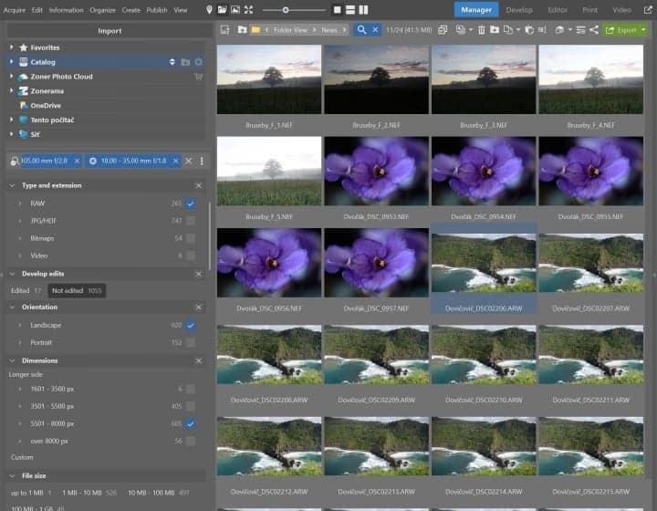 Zoner Studio adds focus stacking and workflow tools for photographers