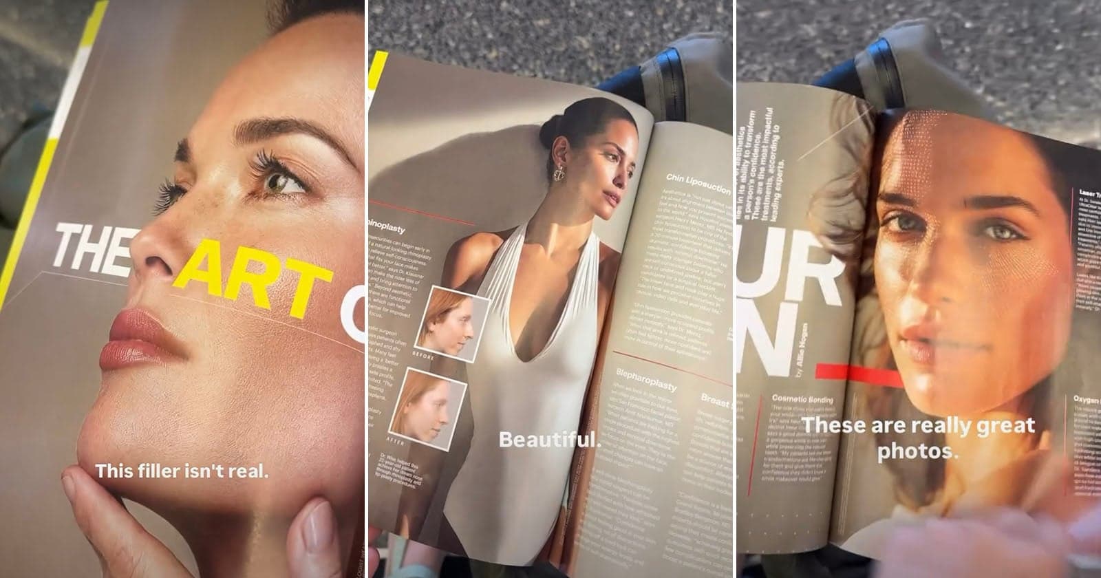 AI-generated beauty spreads raise authenticity concerns in magazines