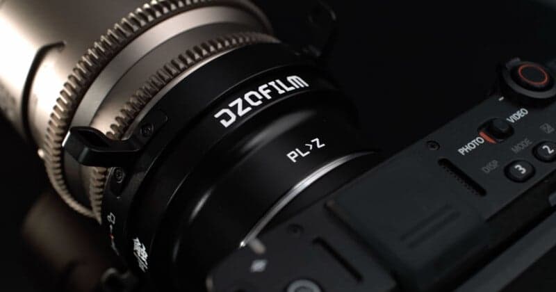 DZOFilm Octopus II lightens PL lens access for mirrorless cameras