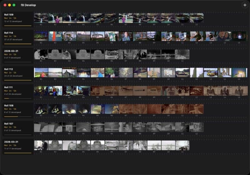f8 Develop brings HDR film scans to Mac photographers