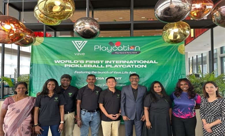 Vave Singapore Launches World’s First Pickleball Playcation in Penang
