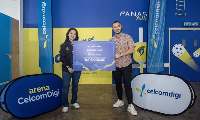 CelcomDigi allocates RM1 million to expand Malaysia's pickleball courts