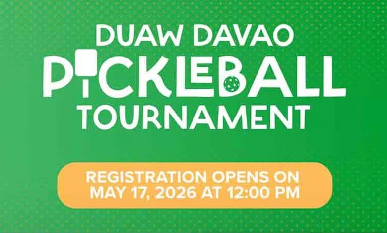 Davao festival adds debut pickleball tournament, free entry and DUPR divisions