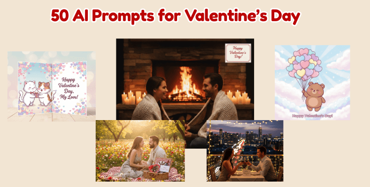 50 AI Prompts to Create Personalized Valentine's Day Cards and Keepsakes