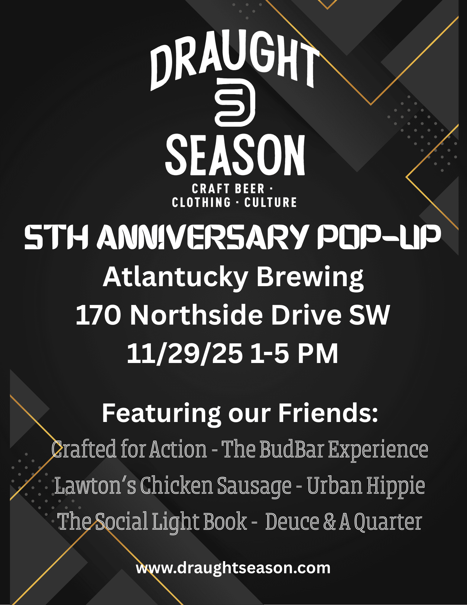 Draught Season Celebrates Five Years, Showcases Atlanta Craft Community