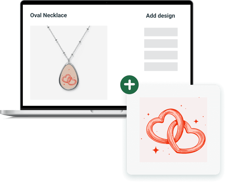 Creators Design and Sell Laser-Engraved 18K Gold-Coated Jewelry with Printify