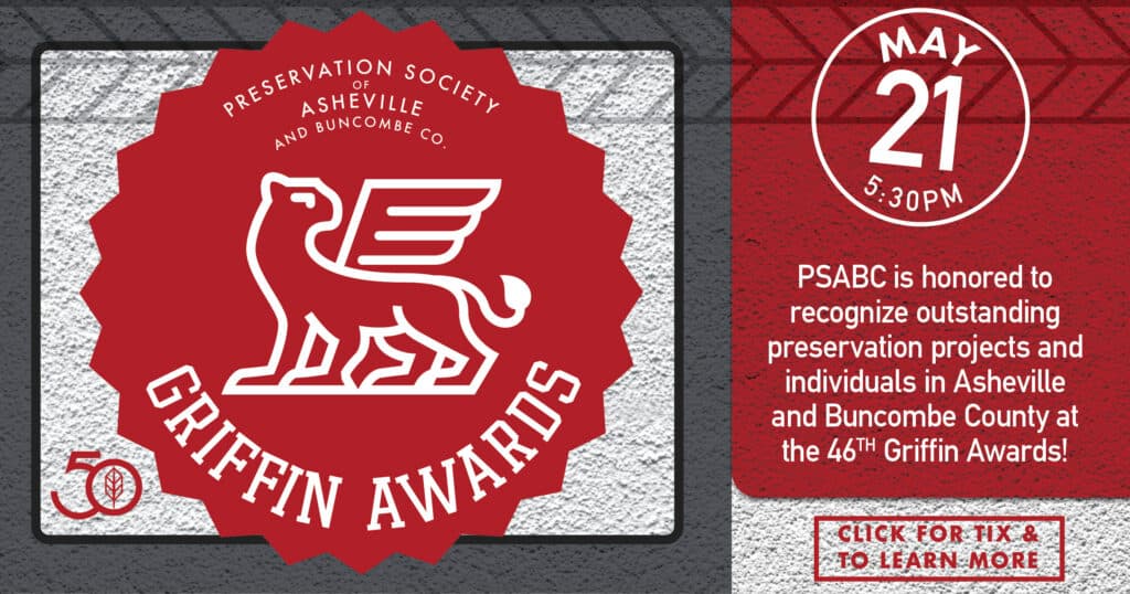 Griffin Awards honor Asheville, Buncombe County preservation projects