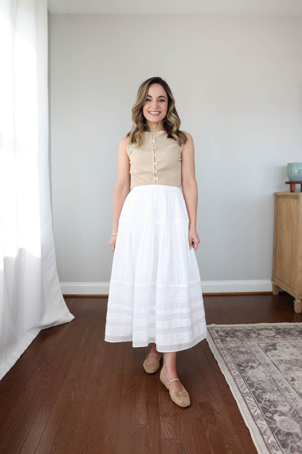 Three Cotton Midi and Maxi Skirts Tested Unaltered for Petite Fit