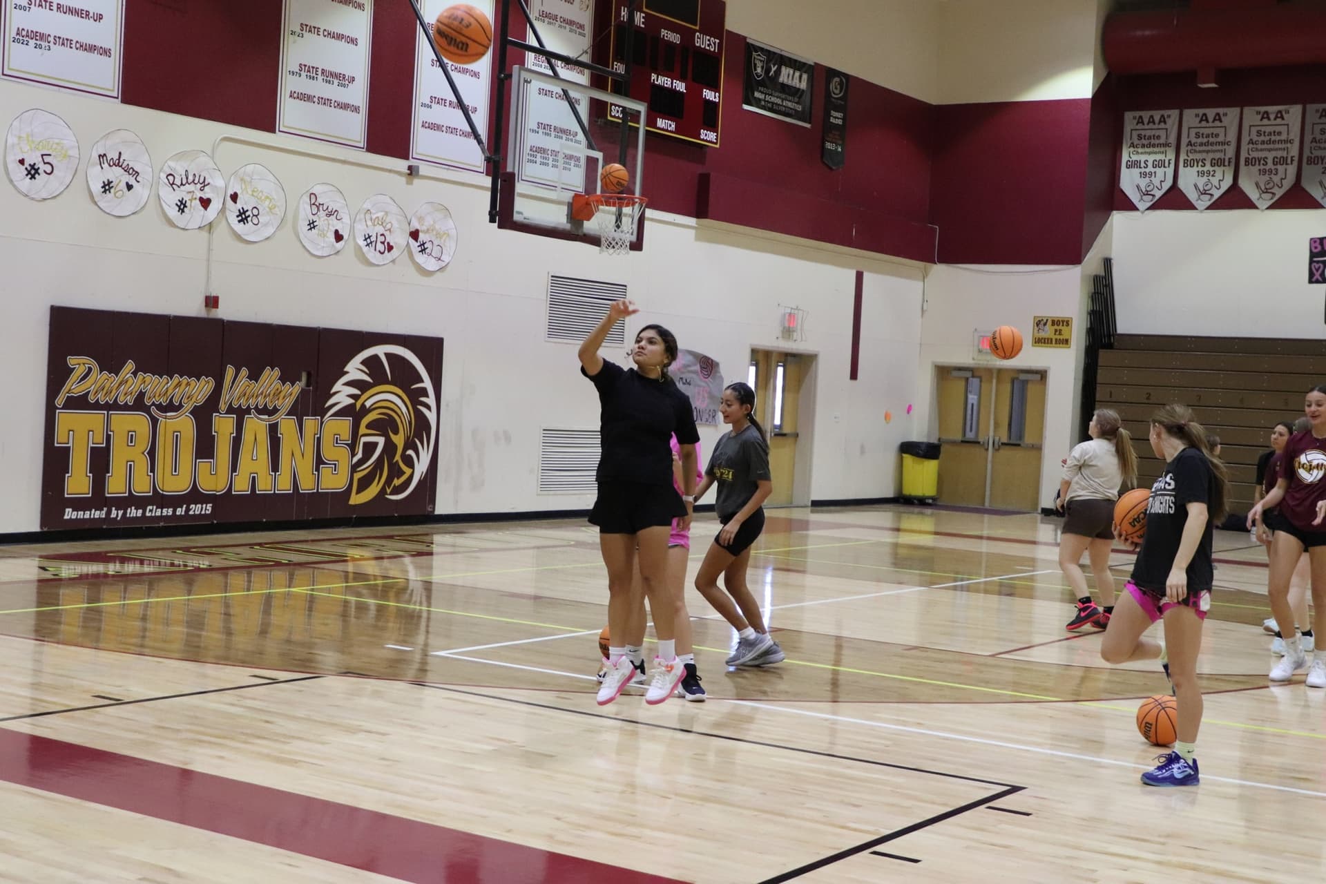 Pahrump Valley girls dominate Tech; boys finish in close contests