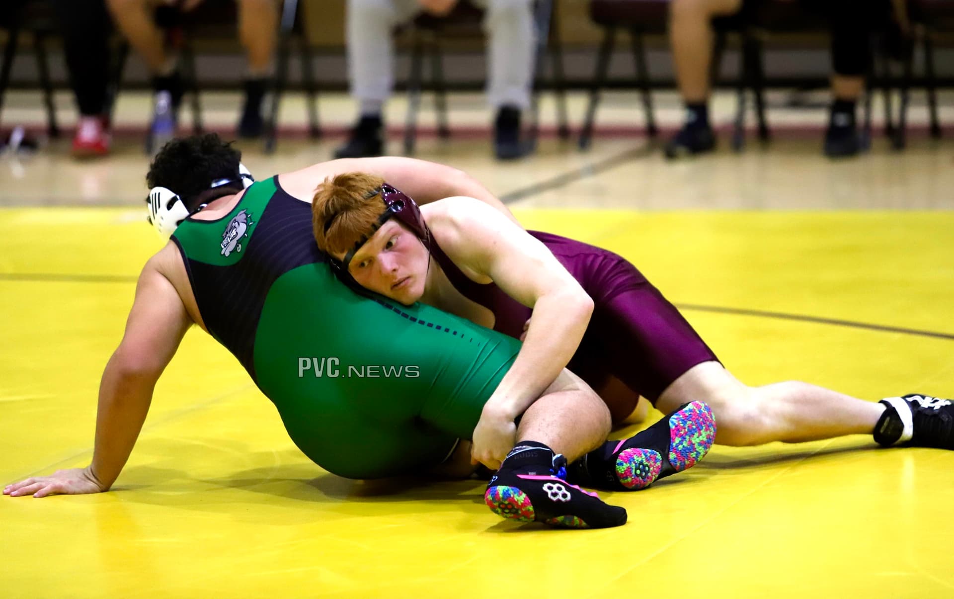 Pahrump Valley wins 3A Southern Regional wrestling title; 18 advance to state
