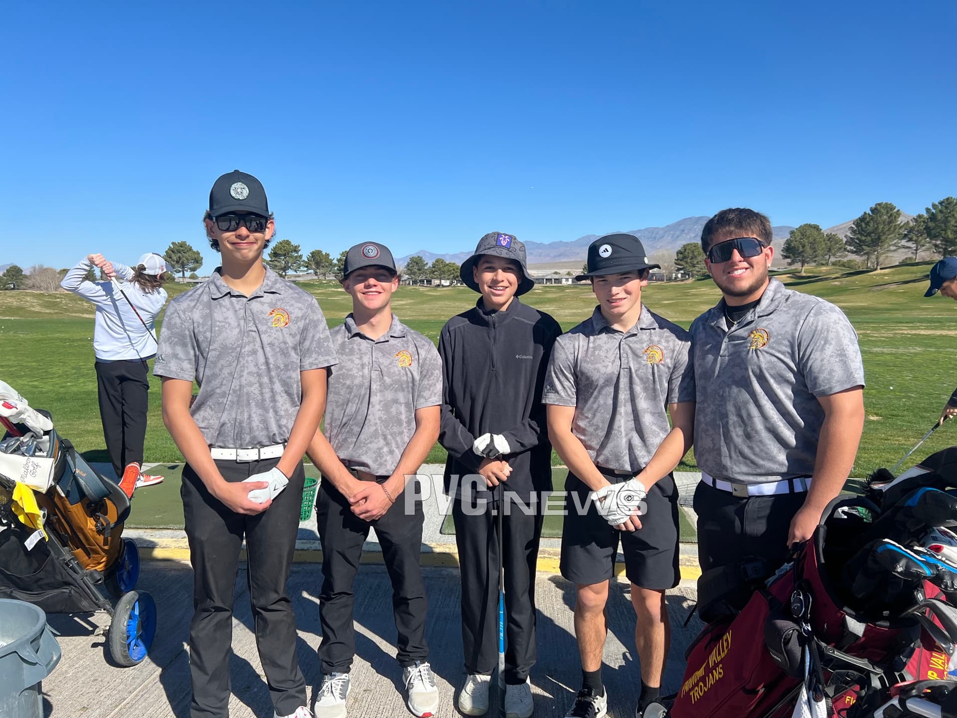 Pahrump Valley Trojans Finish Second at Boulder Creek Golf Meet