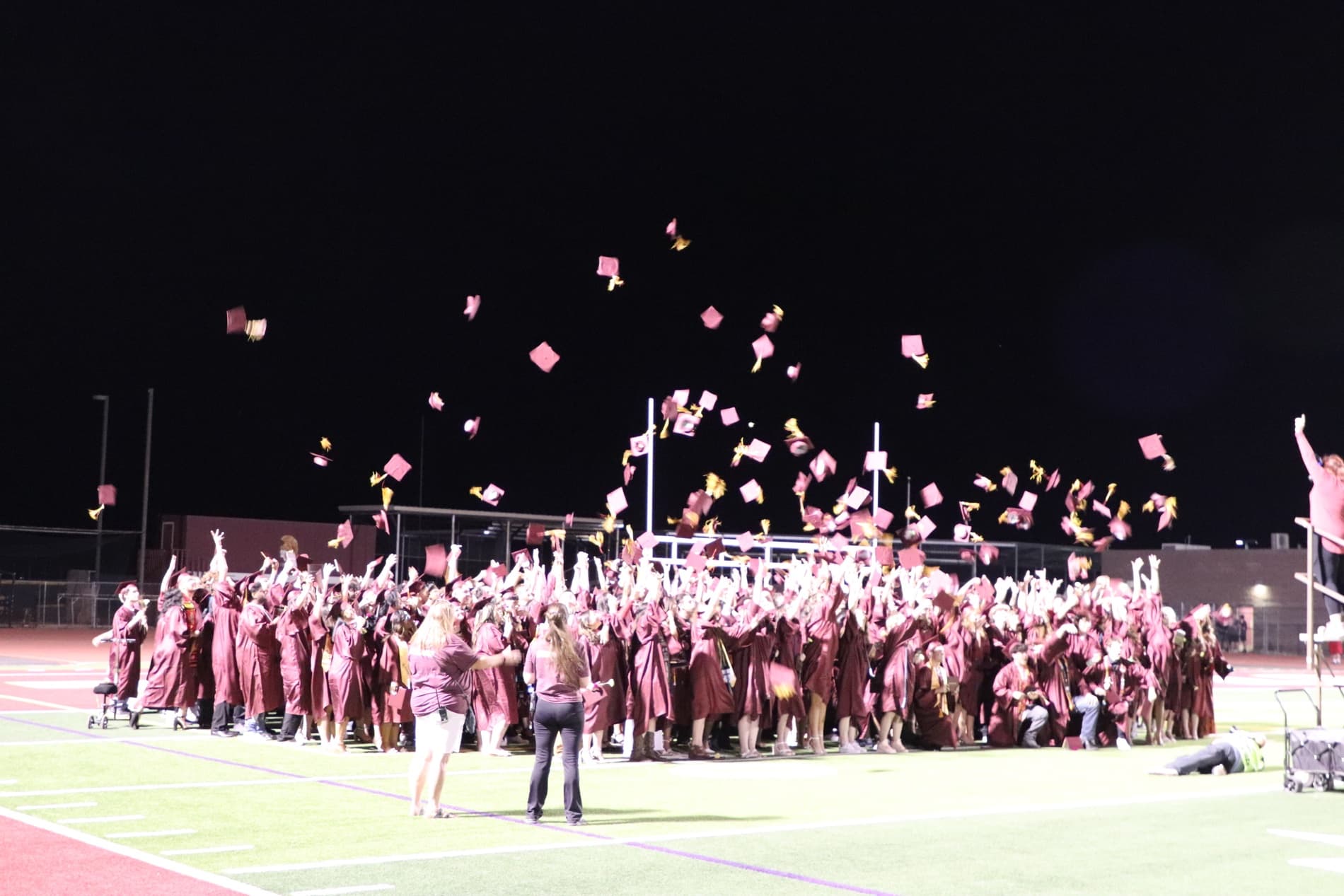 Pahrump Valley High School graduates 271 seniors in community celebration