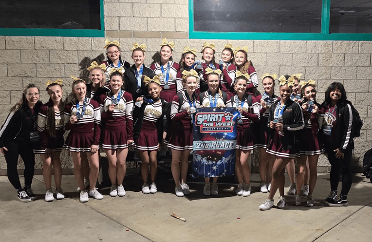 Pahrump Valley Cheer Returns to Competition, Finishes Second with HIT ZERO