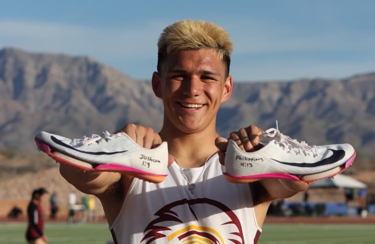 Pahrump track standout Ben De Santiago commits to Concordia University Irvine