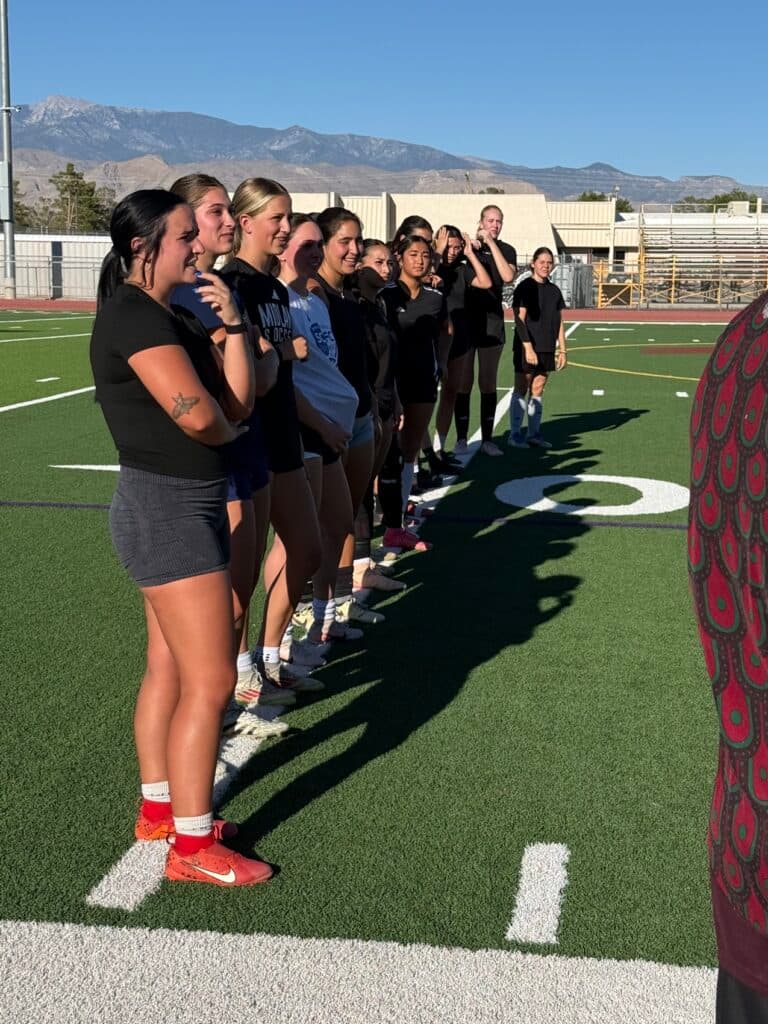 Pahrump Valley girls soccer teams up with alumni for summer scrimmage