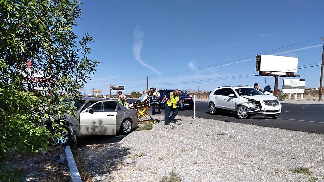 Two killed in three-vehicle crash on SR-160 south of Pahrump