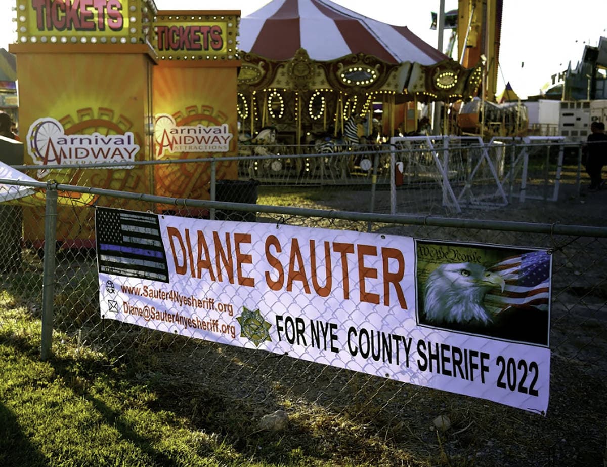 Former Candidate Diane Sauter Ends Nye County Sheriff Campaign After Medical Scare