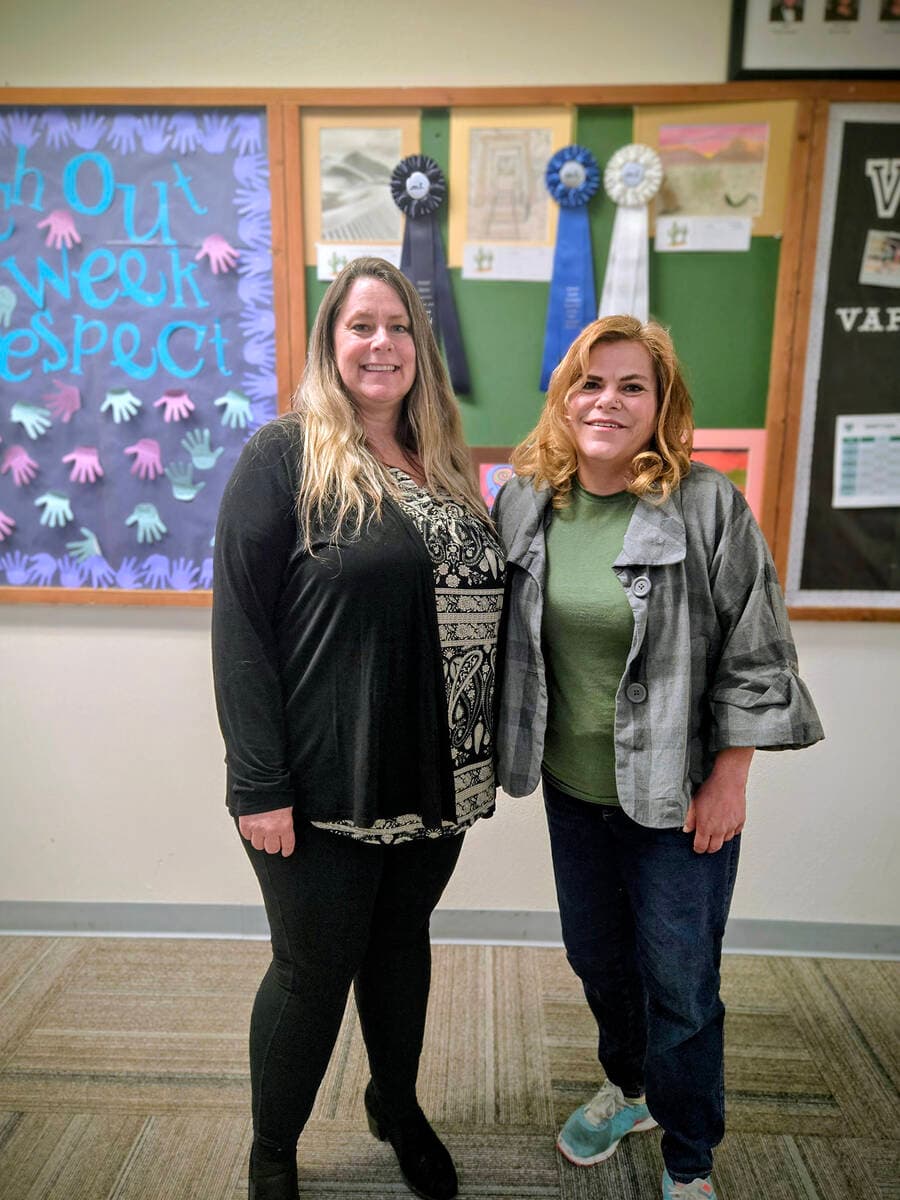 Beatty VFW Donates Two Thousand Dollars to Local Schools