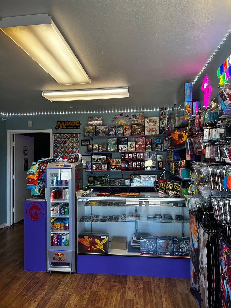 New Trading Card Store Nightfall Games Opens in Pahrump