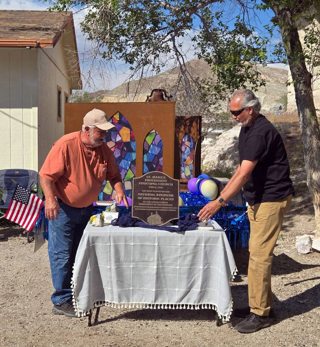 Tonopah church marks 120 years with historical marker unveiling