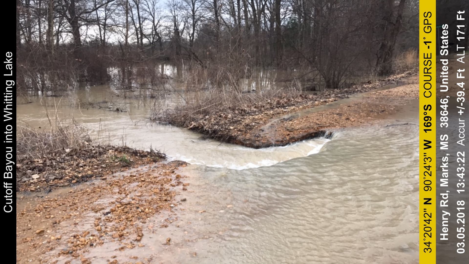 Marks Boat Ramp Serves Quitman County, Access Varies with River Levels