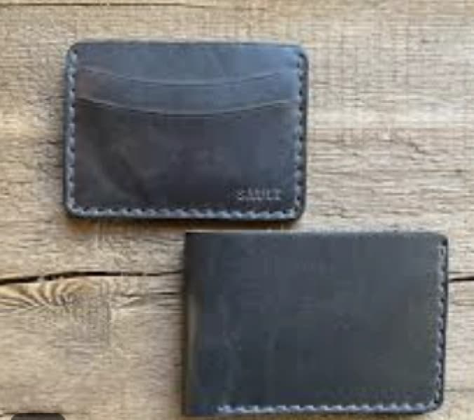 Cary workshop teaches beginners to hand-stitch a leather wallet