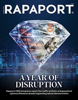 Rapaport Magazine March 2026 Covers Pricing, Auctions, and Top Jewelry Trends