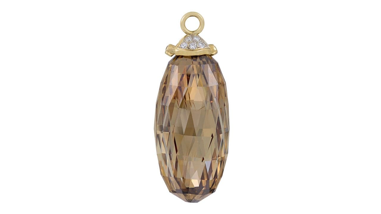 Christie’s London jewels sale led by 66-carat fancy-orange-brown diamond pendant