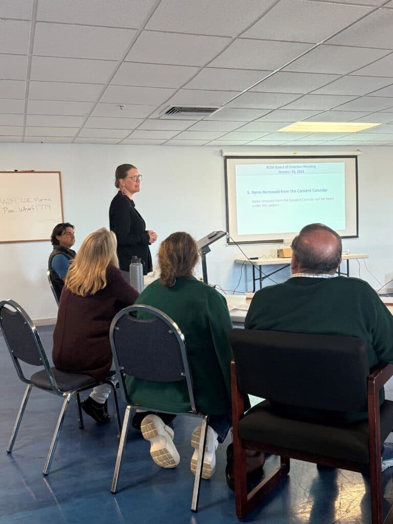 RCEA Board Meeting Canceled Today, Local Energy Decisions Delayed