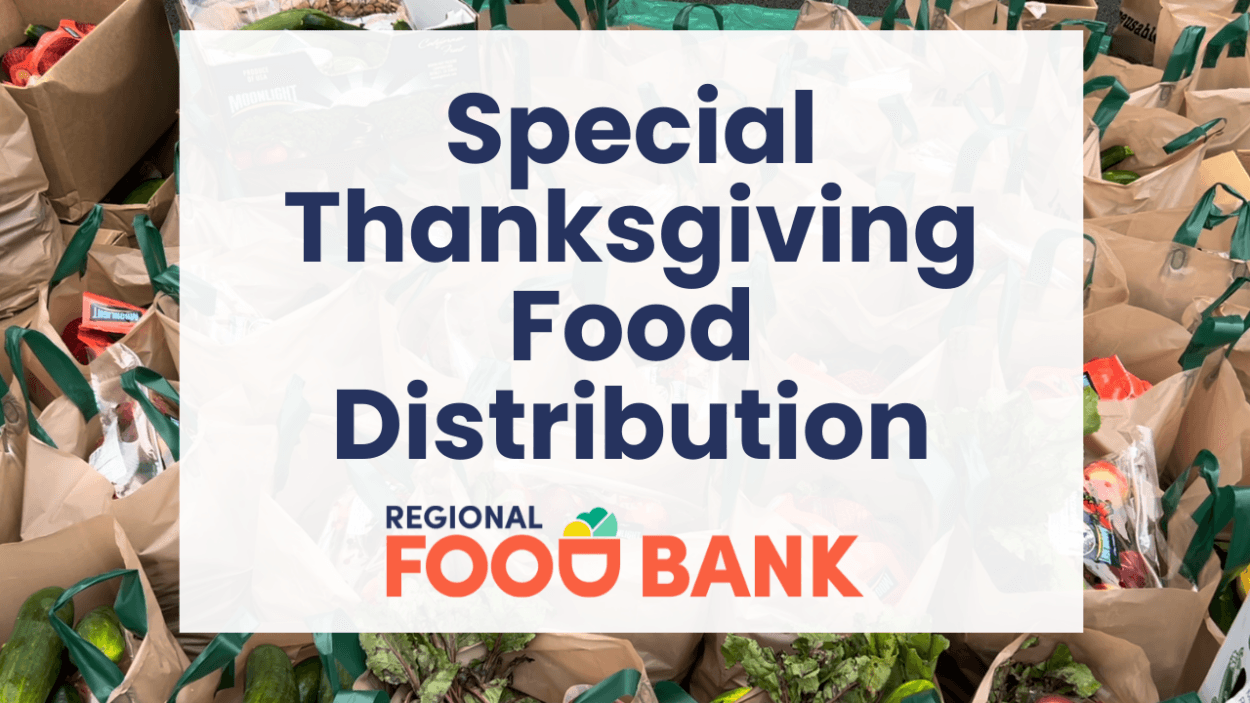 Regional Food Bank provides Thanksgiving meals, ingredients to neighbors