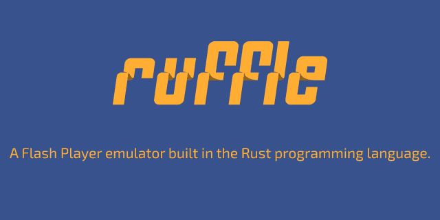 Ruffle reaches first official release, preserving old Flash games and web content
