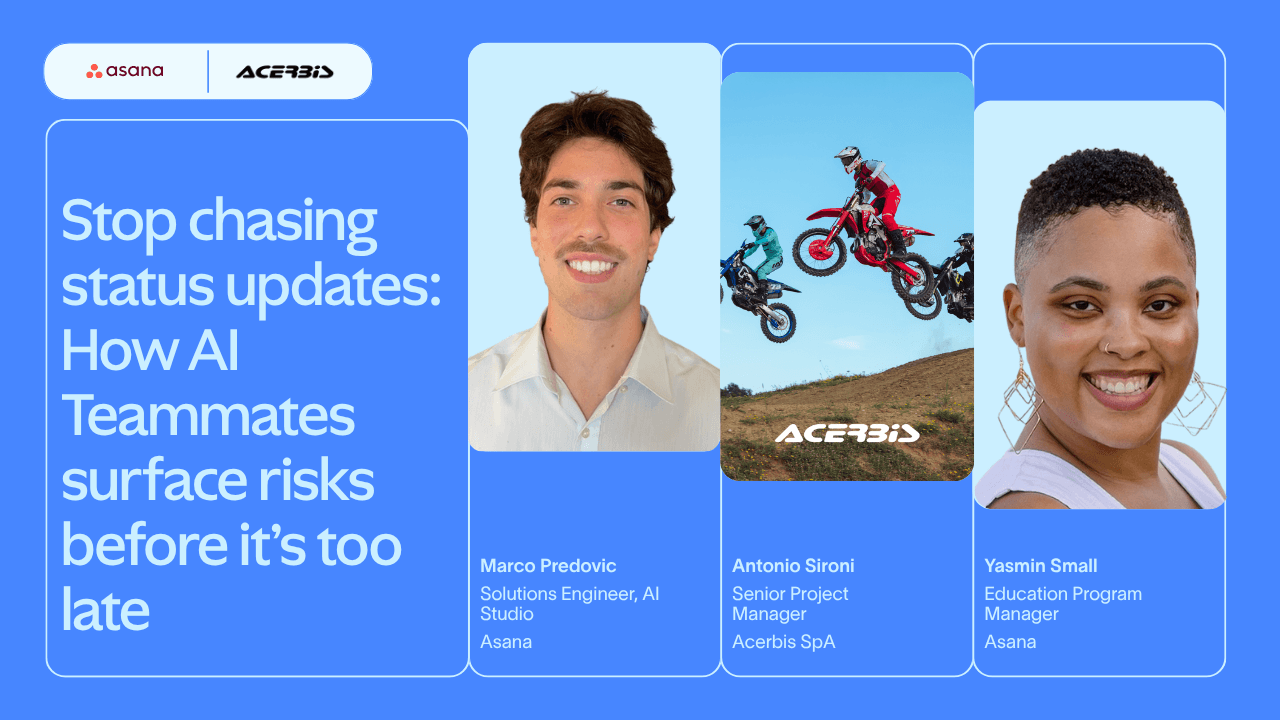 Asana webinar spotlights AI teammates that surface project risks earlier