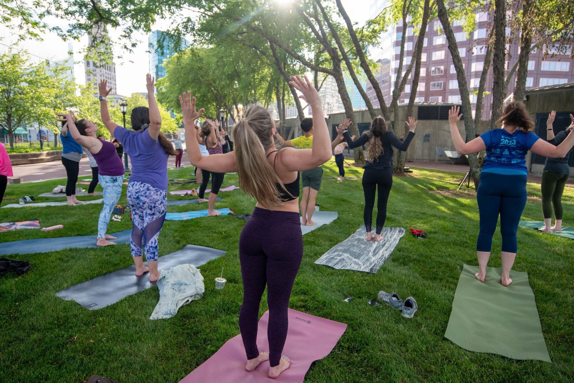 Free Yoga Flow on the Connecticut River runs Wednesdays through August