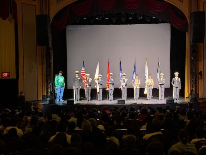 Pulaski Sixth-Graders and Veterans Attend Garfield Langhorn Documentary Premiere at The Suffolk