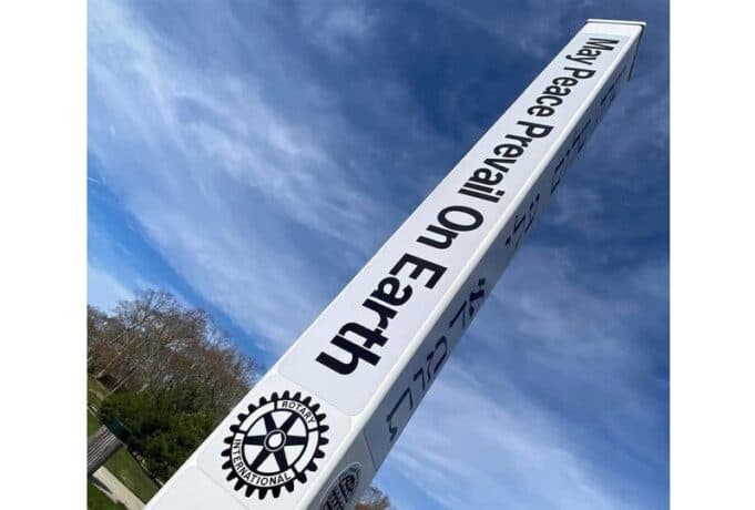 Riverhead Rotary proposes peace pole for Peconic riverfront park