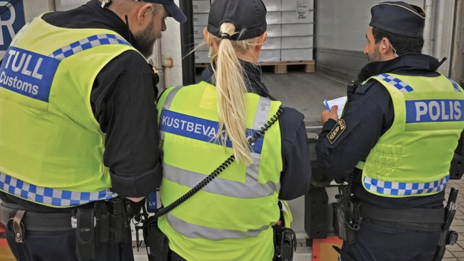 Swedish Customs boards Russian freighter Adler, cargo inspection underway